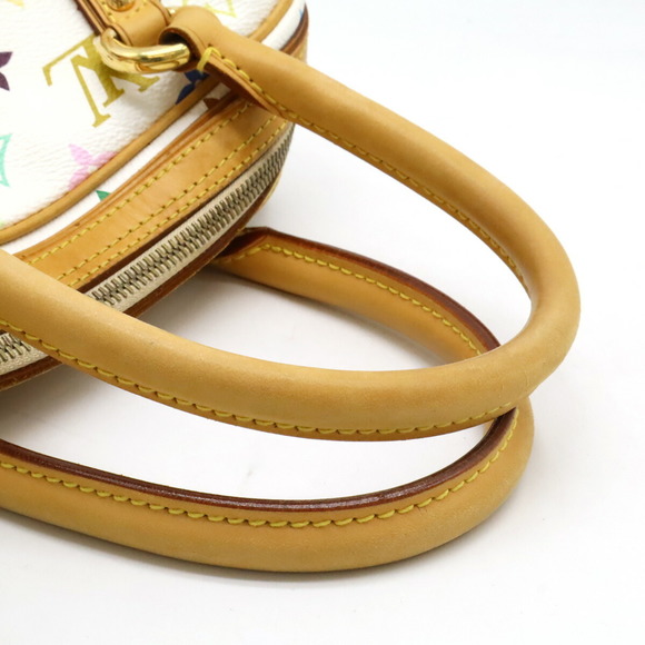 LOUIS VUITTON Louis Vuitton Monogram Multicolor Priscilla Handbag Blanc White M4 - Picture 5 of 9